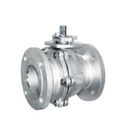 ANSI Flange Ball Valve with High Mounting